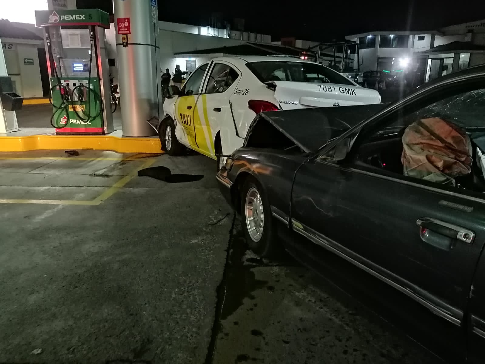 Por ganarle el lugar termino impactado