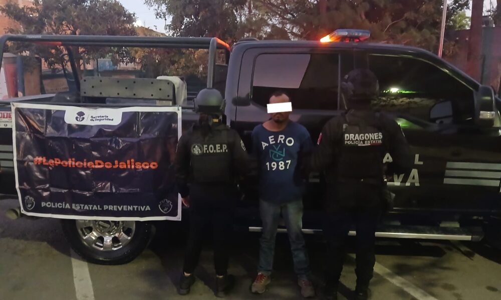 Cae presunto homicida en Tlaquepaque;