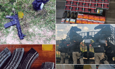 Cateo en Jalisco: aseguran arsenal en rancho de La Manzanilla