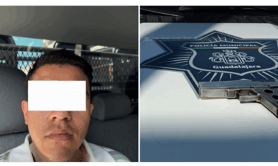 Cae sujeto armado con pistola .45 tras operativo en la Colonia Americana