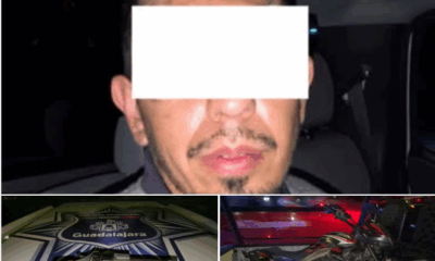 Motociclista armado cae en Oblatos