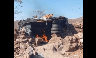 Policía de Jalisco revienta campamento criminal en la frontera con Michoacán