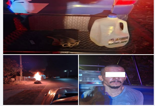 🚨 Detienen a hombre incendiario en Tonalá
